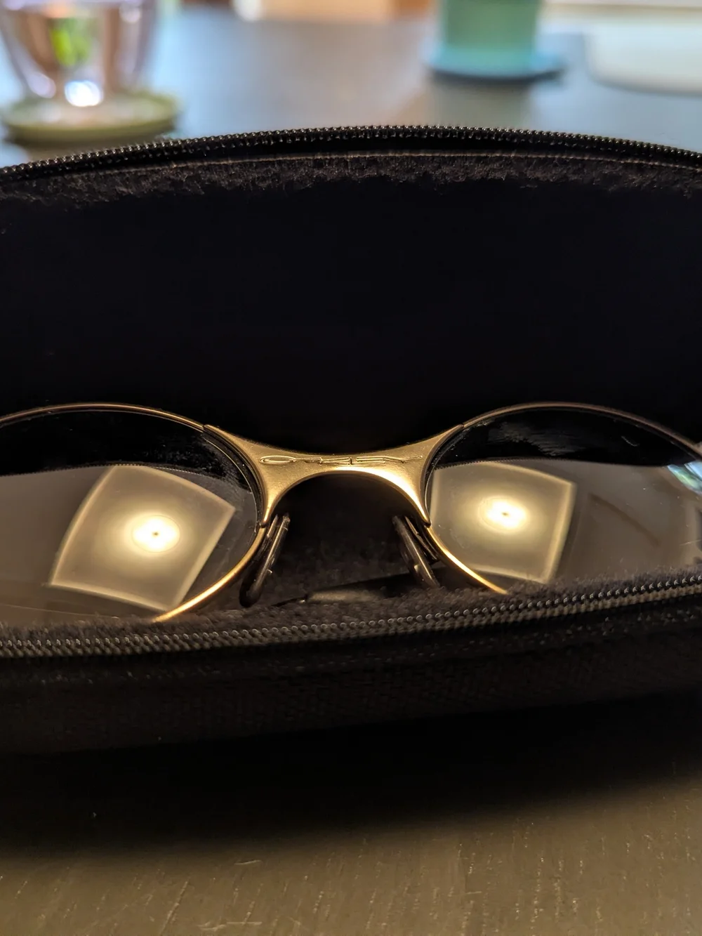 First-generation Oakley E-Wire (Gen 1) Vintage Sunglasses